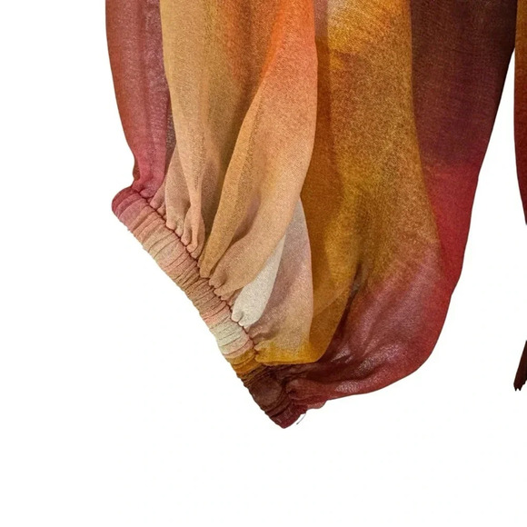 Misa Los Angles Surya Ombre Stripe Wide Leg Jumpsuit Size XS NWT - Picture 11 of 16